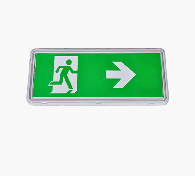 Slim Running Man Emergency Light 160lm 0.3s Activation for business